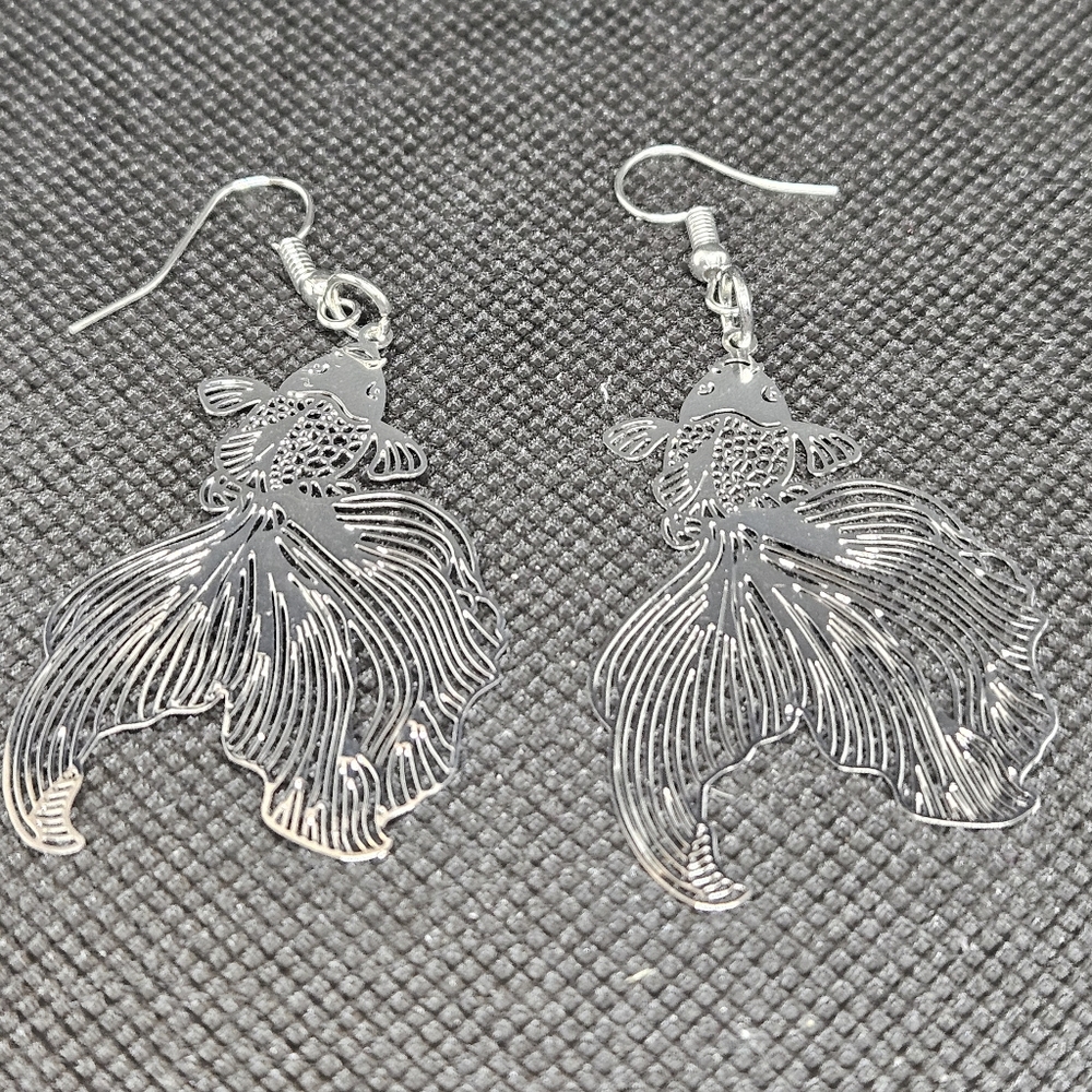 Koi Fishhook Earrings